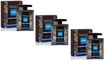 Yardley London YARDLEY Elegance Lotion With Alovera For Men 100 Ml *3Pcs (300 ml)(300 ml)