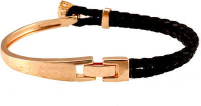 Dharam Enterprises Stainless Steel Cubic Zirconia Bracelet