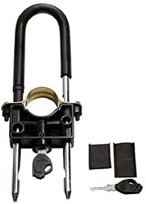 SRPHERE Vehicle Lock Wheel Lock(Black, Steel)