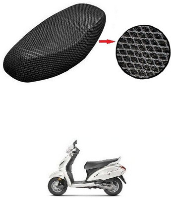 Zirxa BLSM-MESH-CVR-A143 Single Bike Seat Cover For Honda Activa