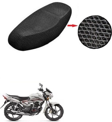 Zirxa BLSM-MESH-CVR-A157 Single Bike Seat Cover For Honda CB Shine