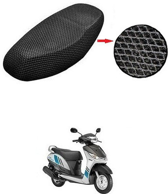 Zirxa BLSM-MESH-CVR-A76 Single Bike Seat Cover For Yamaha Alpha