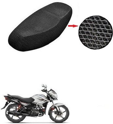 Zirxa BLSM-MESH-CVR-A54 Single Bike Seat Cover For Hero Glamour