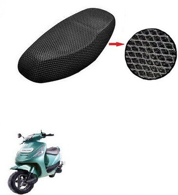 Zirxa BLSM-MESH-CVR-A121 Single Bike Seat Cover For Mahindra Kine