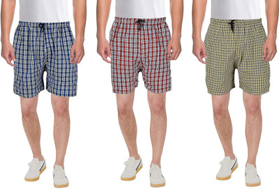 KRISHAN GOPAL COLLECTION Checkered Men Boxer