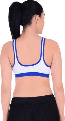 DRAXSTAR DRX BOBY Women Sports Non Padded Bra(Blue)