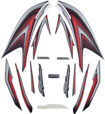 HRBull Sticker & Decal for Bike(Multicolor)