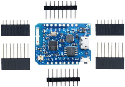 Electrobot Wemos d1 Mini pro - 16m Bytes External Antenna Connector esp8266 WiFi iot Board Electronic Components Electronic Hobby Kit