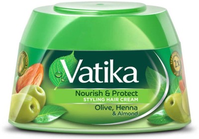 VATIKA NOURISH & PROTECT STYLING HAIR CREAM Hair Cream(140 ml)