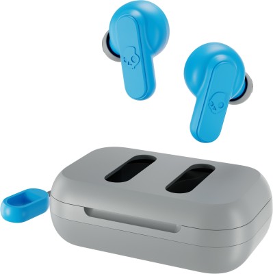 Skullcandy Dime Truly wireless in Ear Earbuds with microphone Bluetooth Headset(Blue, True Wireless)