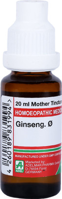 ADEL Ginseng. Q Mother Tincture(5 x 20 ml)