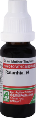 ADEL Ratanhia. Q Mother Tincture(4 x 20 ml)