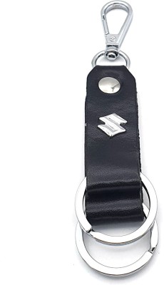 VS Club MARUTI_SUZUKI_CAR_KEYCHAIN_BLACK Key Chain