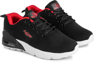 LANCER Boys Lace Sneakers(Black, 8-9 Years)