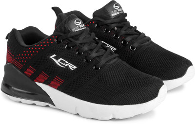 LANCER Boys Lace Sneakers(Black, 9-10 Years)