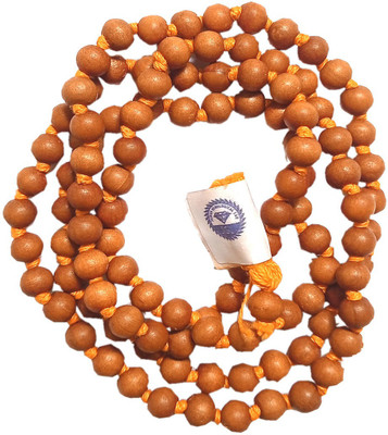kanha traders Chandan 108 Beads Jaap Mala Wood Chain