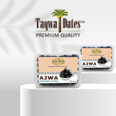TAQWA DATES MADINAH DATES Dry Dates(2 x 500 g)