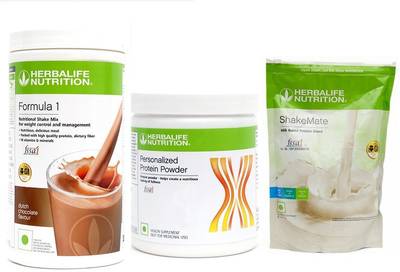 Herbalife Nutrition Weight Loss Combo Pack Formula 1 CHOCOLATE 500G + PPP200G + SHAKEMATE 500G Protein Shake