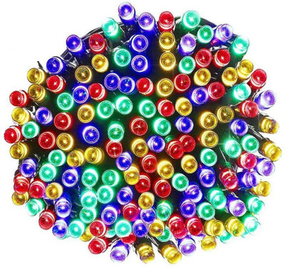 NISCO 20 LEDs 4.7 m Multicolor Steady String Rice Lights(Pack of 1)