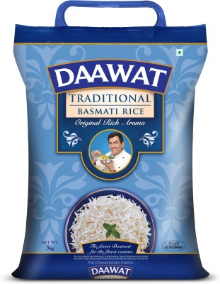 Daawat Traditional Basmati Rice (Long Grain)(5 kg)