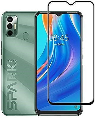 AKSHUD Edge To Edge Tempered Glass for Tecno Spark 7T(Pack of 1)