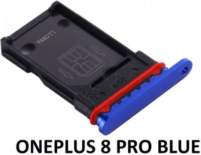 Furious3D Sim Card Tray(Compatible With OnePlus 8 Pro (Blue)