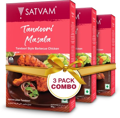 Satvam Tandoori Masala (Pack of 3)|(3*50g)(3 x 50 g)