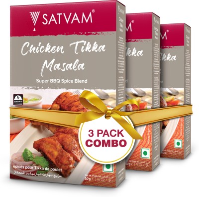 Satvam Chicken Tikka Masala (Pack of 3)|(3*50g)(3 x 50 g)