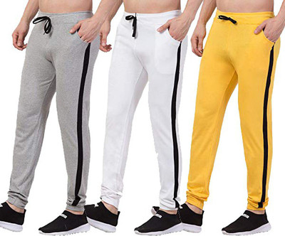 Bluecon Solid Men Multicolor Track Pants