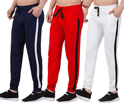 Bluecon Solid Men Multicolor Track Pants