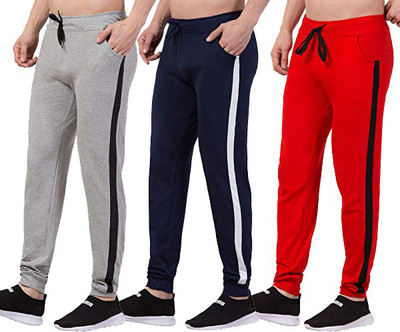 Bluecon Solid Men Multicolor Track Pants