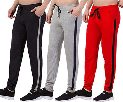 Bluecon Solid Men Multicolor Track Pants