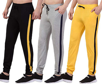 Bluecon Solid Men Multicolor Track Pants