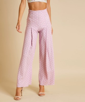 Womens Purple Trousers  MS