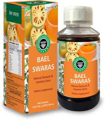 HEERA AYURVEDIC RESEARCH FOUNDATION Bael Juice 500ml sugar free Premium Juice(500 ml)