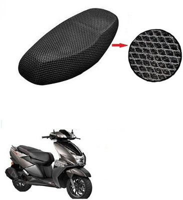 Zirxa BLSM-MESH-CVR-A32 Single Bike Seat Cover For TVS NTorq 125
