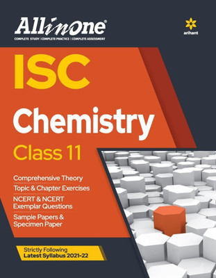 All in One Chemistry Isc Class 11 2021-22(English, Paperback, unknown)