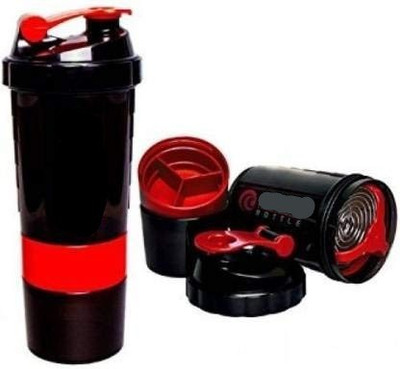 Giffy 500 ml Plastic Shaker(Pack of 1, Multicolor)