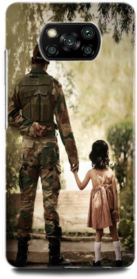 INTELLIZE Back Cover for POCO X3 Pro(Multicolor, Hard Case, Pack of: 1)