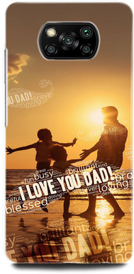 INTELLIZE Back Cover for POCO X3 Pro(Multicolor, Hard Case, Pack of: 1)