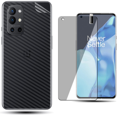 MOBIHOUSE Front and Back Screen Guard for Oneplus 9R(Pack of 1)