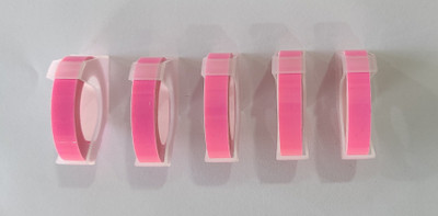 MOTEX Single Sided Handheld Cello Tape (Manual)(Fluorescent Pink)