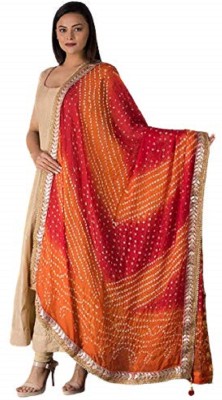 pk hub Art Silk Embroidered Women Dupatta