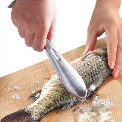 ADONIZ Stainless Steel Fish Scale Remover Peeler Fish Scaler(Pack of 2)