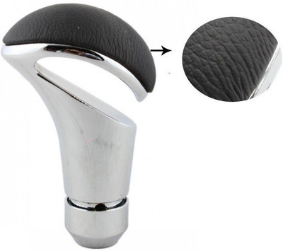 Otoroys Stainless Steel, Leather Gear Knob(Black)