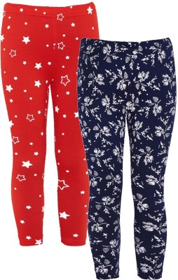 naughty ninos Legging For Girls(Multicolor Pack of 2)