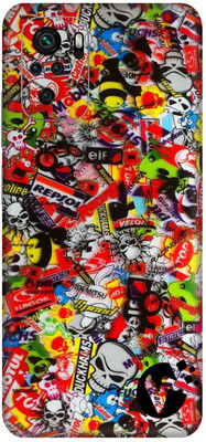 wrap craft REDMI NOTE 10S Mobile Skin(Multicolor)