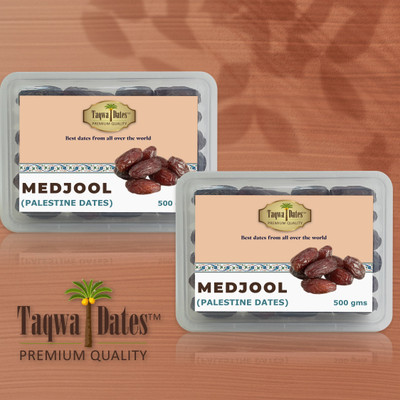 TAQWA DATES Medjool dates Wet Dates(2 x 0.5 kg)