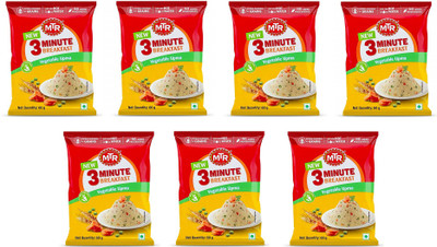 MTR 3 MIN REGULAR UPMA 60 GRAMS PACK OF 7 420 g(Pack of 7)