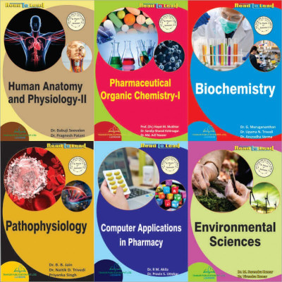 B.pharm- 2nd Sem (6 In 1) 6 Book Set For B-Pharma 2nd Semester Student Thakur Publication(Paperback, Pr. Dr. Hyat K. Mukhtar, Dr. Upma N. Trivedi & Dr. Anuradha Singh)